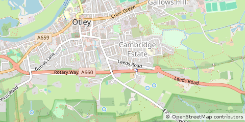 Map of Otley