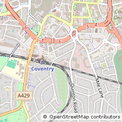 Map of Coventry