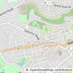 Map of Swansea