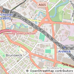 Map of Manchester
