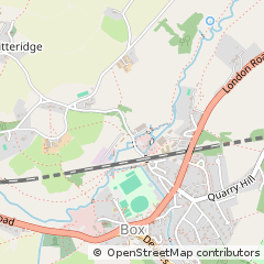 Map of Corsham, Wiltshire