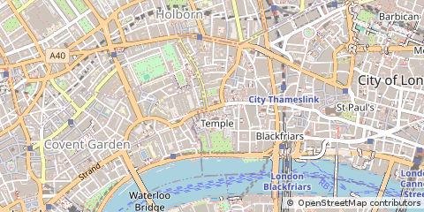 Map of London, Bristol