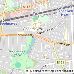 Map of Dagenham