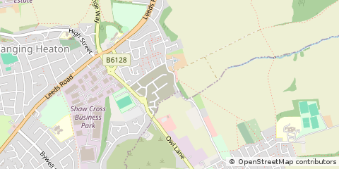 Map of Dewsbury