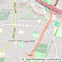 Map of Wednesbury