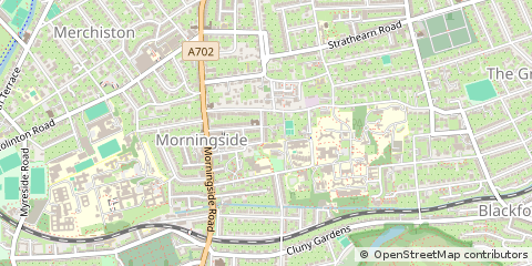 Map of Edinburgh