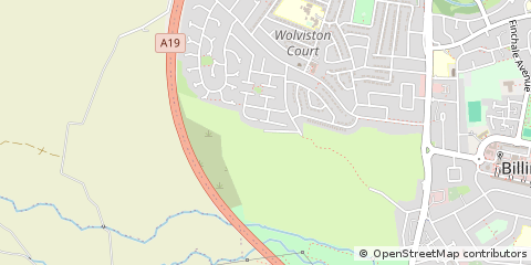 Map of Billingham
