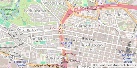 Map of Glasgow