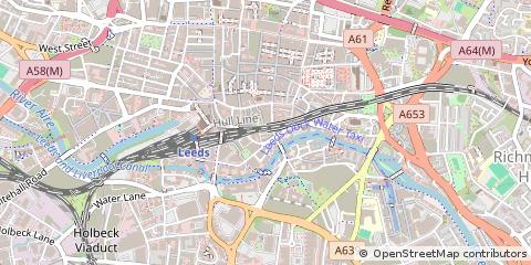 Map of Leeds