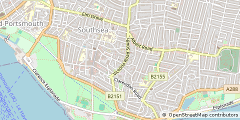 Map of Southsea