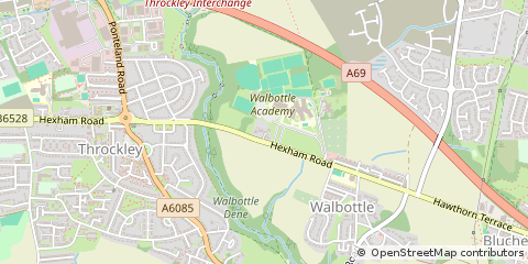 Map of Newcastle Upon Tyne