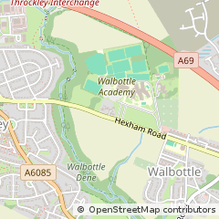 Map of Newcastle Upon Tyne