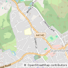 Map of Stanmore