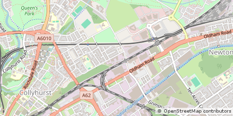 Map of Manchester