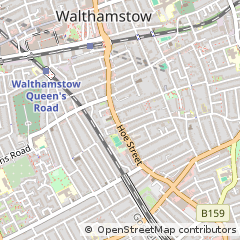Map of Walthamstow, London