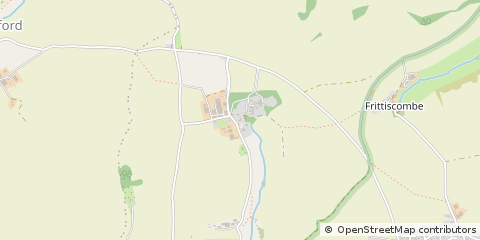 Map of Kingsbridge, Devon