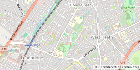 Map of Birmingham