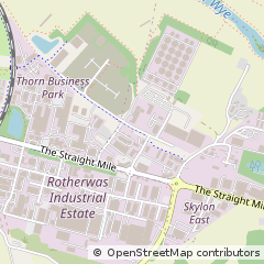 Map of Hereford, Herefordshire