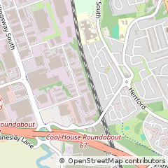 Map of Team Valley, Gateshead
