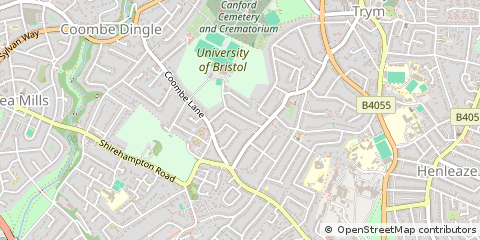 Map of Bristol
