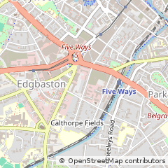Map of Birmingham