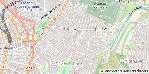 Map of Brighton, East Sussex