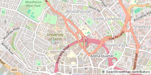 Map of Leeds