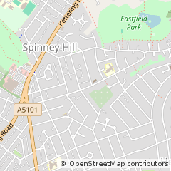 Map of Northampton