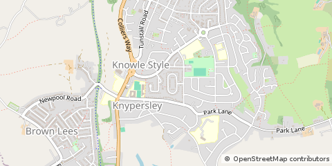 Map of Stoke-on-Trent