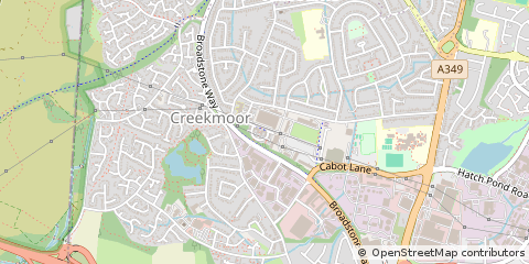 Map of Poole