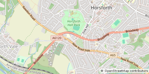 Map of Leeds