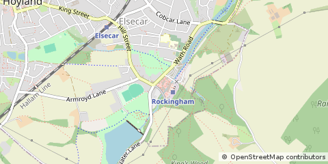 Map of Barnsley