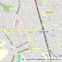Map of Leyland