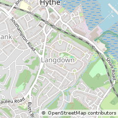 Map of Southampton, Hampshire