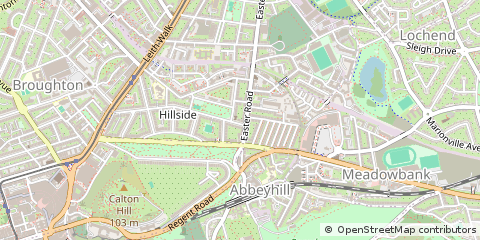 Map of Edinburgh