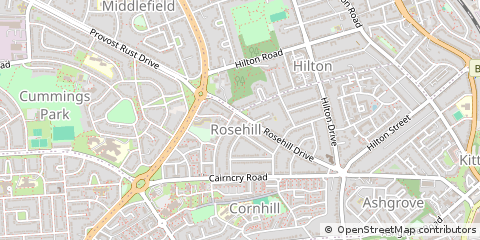 Map of Aberdeen