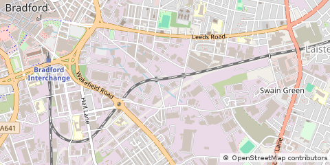 Map of Bradford