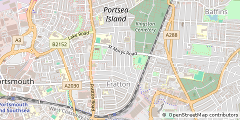 Map of Portsmouth