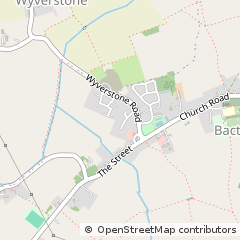 Map of Stowmarket, Suffolk