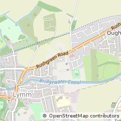 Map of Lymm, Cheshire
