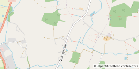 Map of Lingfield, Surrey