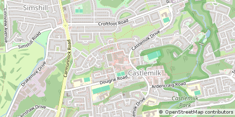 Map of Glasgow