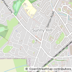 Map of Littleover, Derby