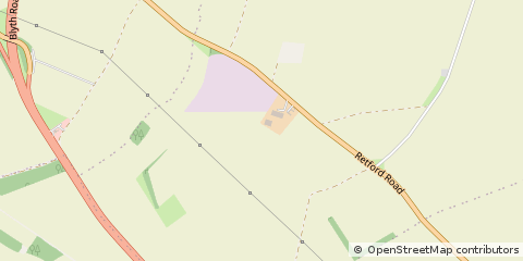 Map of Worksop, Notts