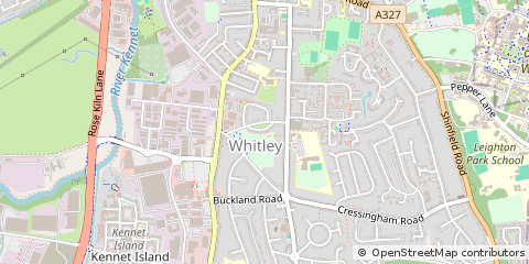 Map of Reading