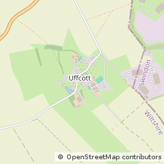 Map of Uffcott, Wiltshire