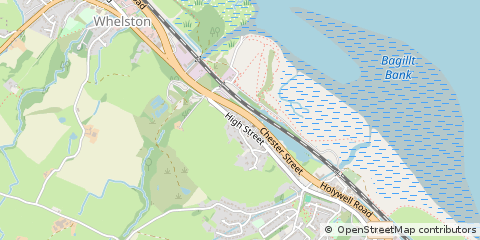 Map of Bagillt