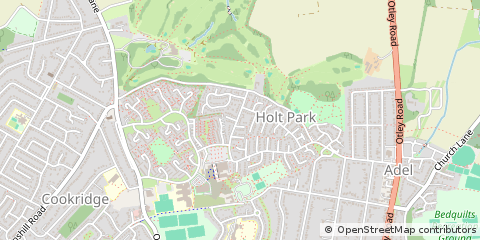 Map of Leeds