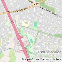Map of Leicester