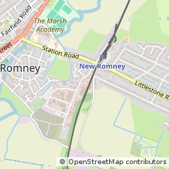 Map of NEW Romney, Kent
